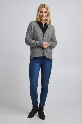 Cardigan 'DEBBI 2' Fransa en gris