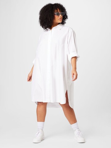 Tommy Hilfiger Curve Shirt Dress in White