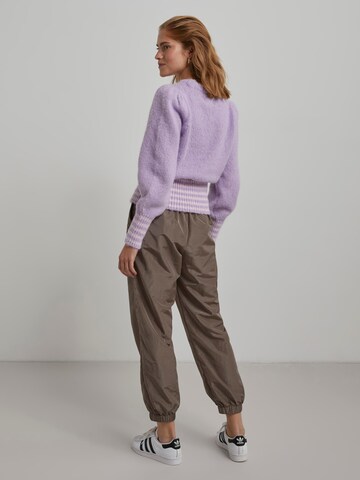 PIECES Pullover 'Hayan' in Lila