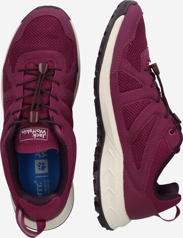 JACK WOLFSKIN - Sapato baixo 'WOODLAND 2' em roxo