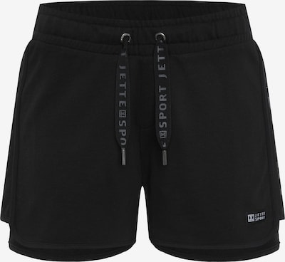 Jette Sport Shorts in schwarz / weiß, Produktansicht