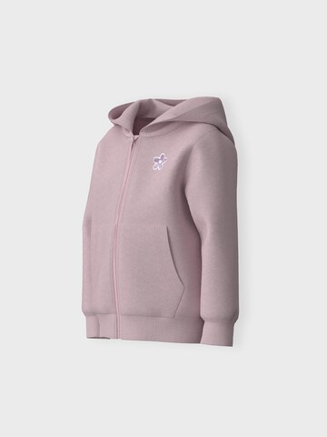 NAME IT Sweat jacket 'VALONNY' in Pink