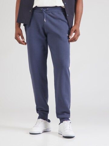Effilé Pantalon Superdry en bleu : devant