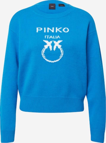 PINKO Sweter 'BURGOS' w kolorze niebieski: przód