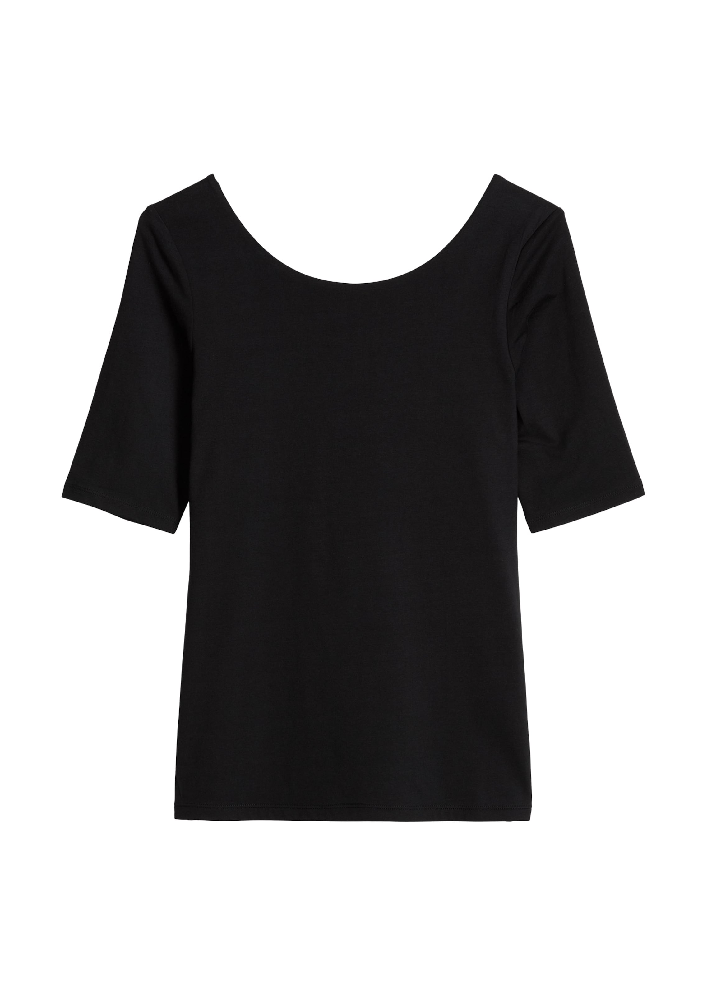Marc O'Polo Shirt in Zwart: voorkant