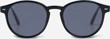 melns Kapten & Son Saulesbrilles 'Marais Large All Black'