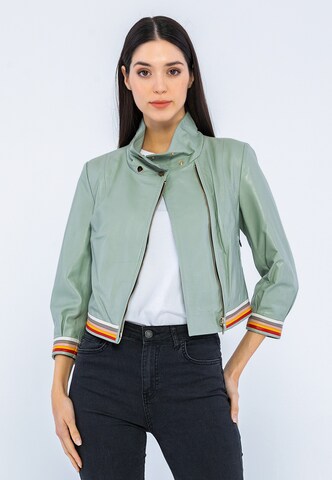 Giorgio di Mare Between-Season Jacket in Green