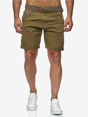 INDICODE Pants 'Indicode Conor' in Green: front
