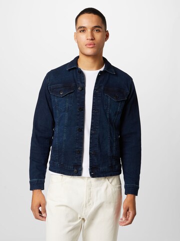 Only & Sons Between-Season Jacket 'COME' in Blue: front