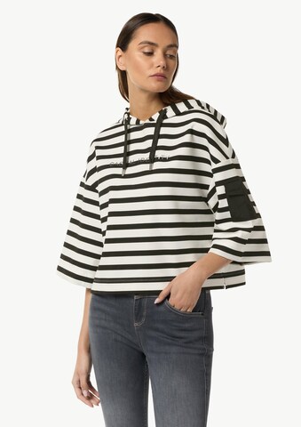 comma casual identity Sweatshirt in Schwarz: Vorderseite