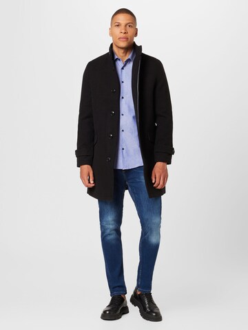 BURTON MENSWEAR LONDON Regular Fit Hemd in Blau