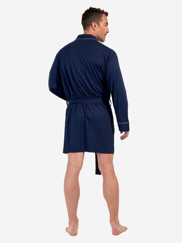 HOM Long Bathrobe 'Rafael' in Blue
