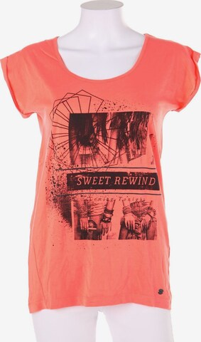 QS Top & Shirt in XS in Orange: front