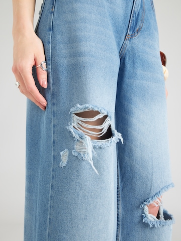 ABOUT YOU Wide leg Τζιν 'Sandra' σε μπλε
