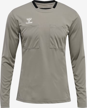 T-Shirt fonctionnel 'Referee' Hummel en gris : devant