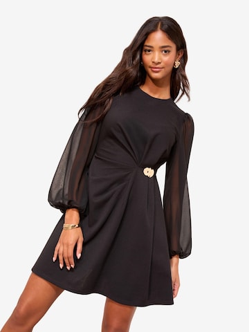 Friends Like These Šaty - Čierna: predná strana