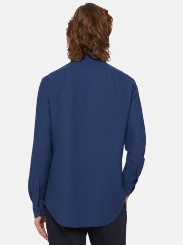 Coupe regular Chemise Boggi Milano en bleu