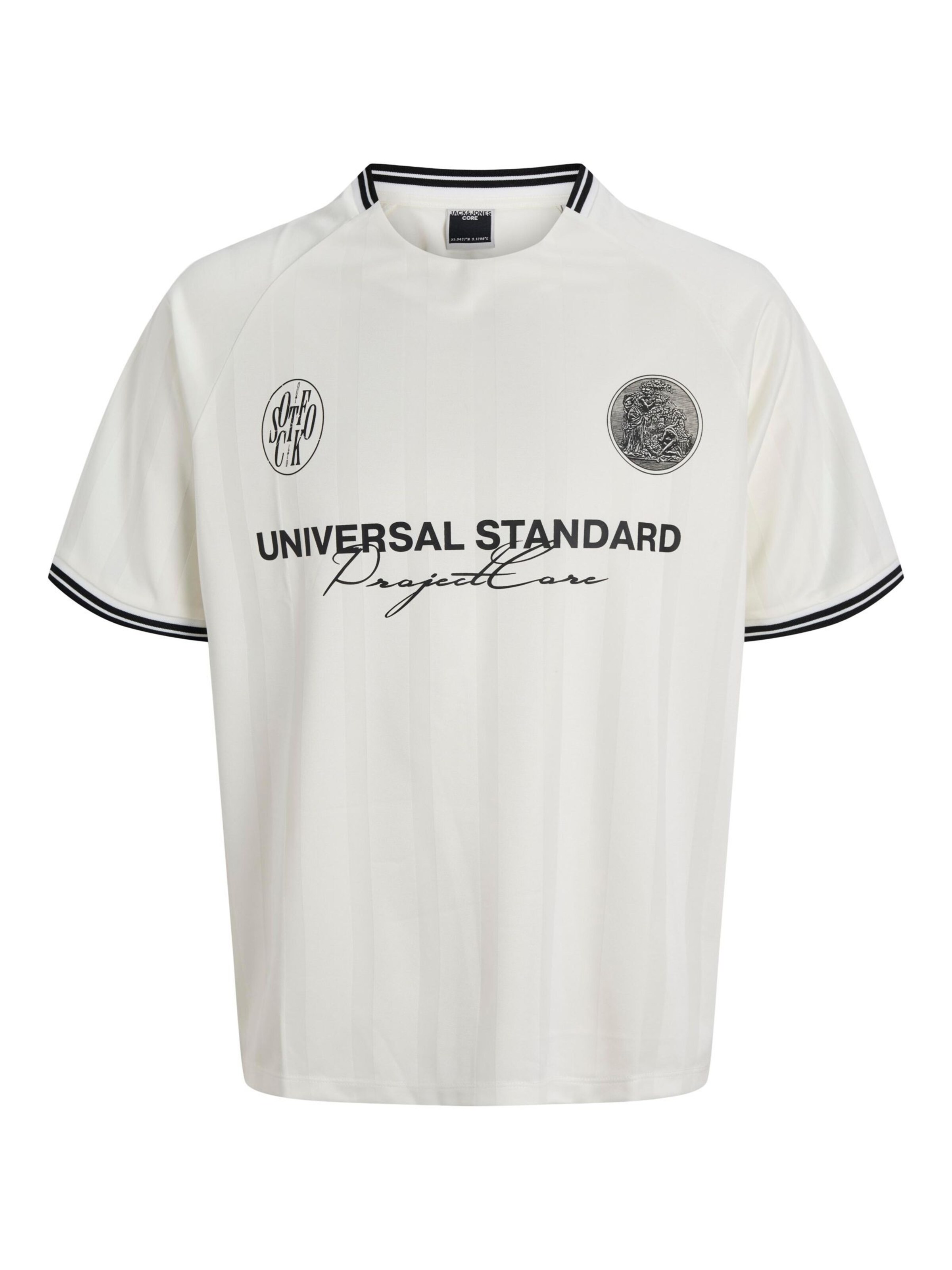 Jack & Jones Junior - Camiseta en blanco: frente