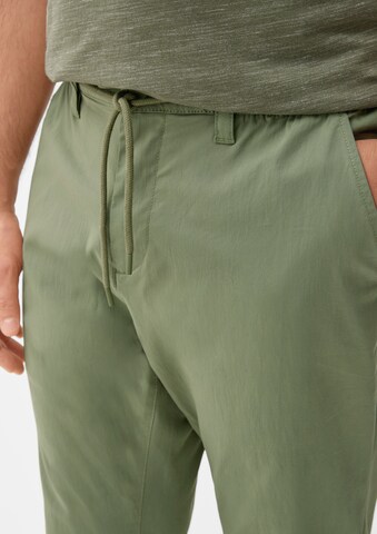 Effilé Pantalon s.Oliver en vert