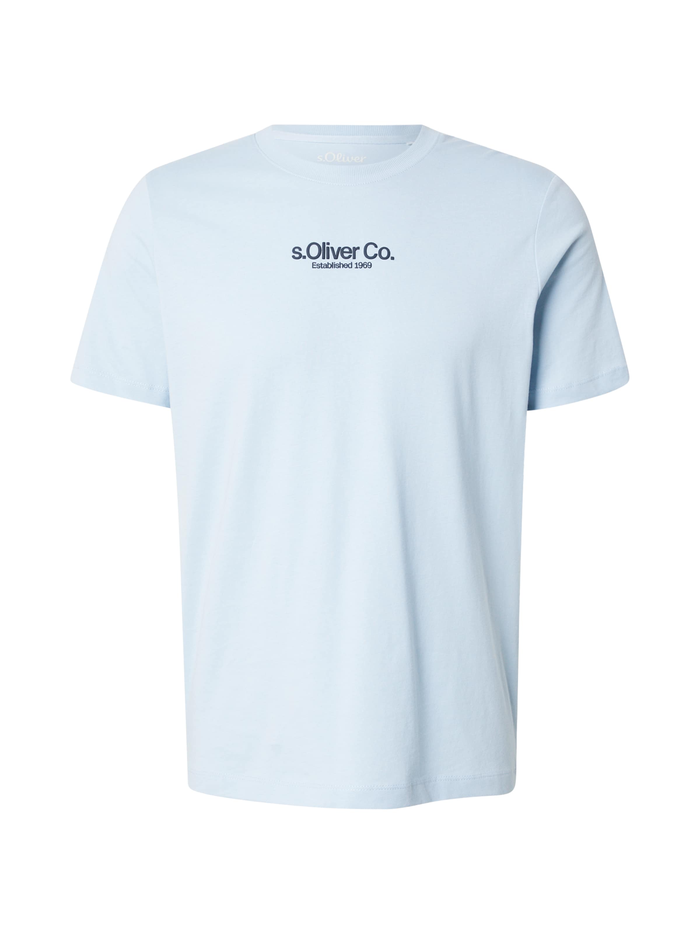 s.Oliver Μπλουζάκι σε μπλε: μπροστά