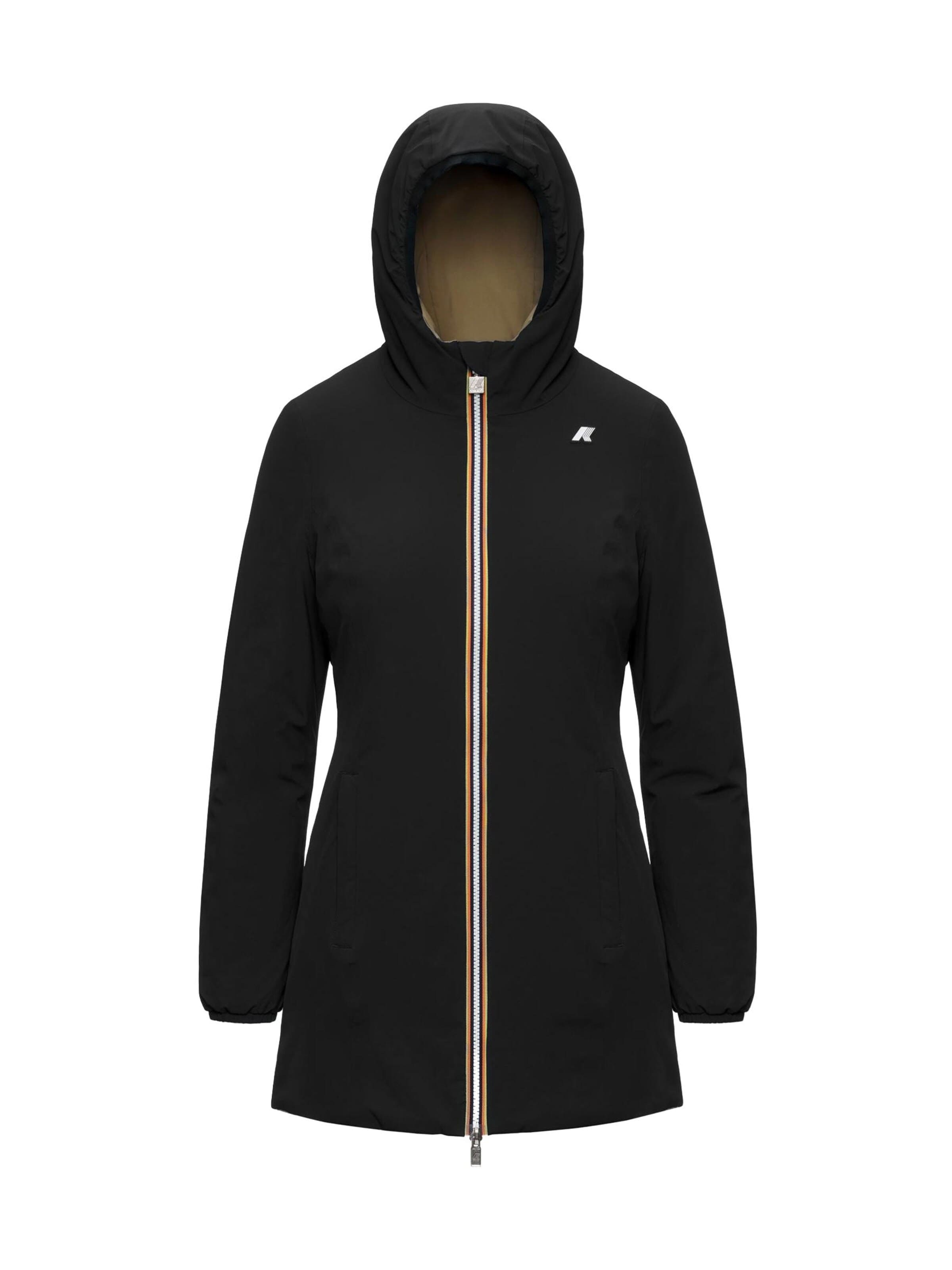 K-Way Winterjacke 'K-WAY DENISE ST WARM DOUBLE GIUBBINO'‌‌‌‌‌‌ in Beige: Vorderseite