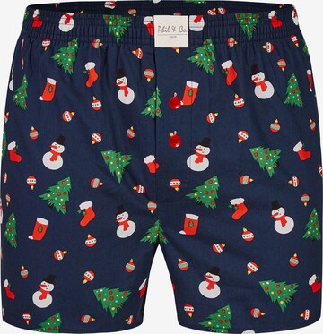 Phil & Co. Berlin Boxershorts ' Christmas Boxer ' in Gemengde kleuren