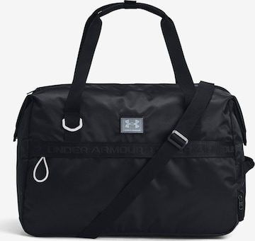UNDER ARMOUR Sports Bag 'Essentials' in Black: front