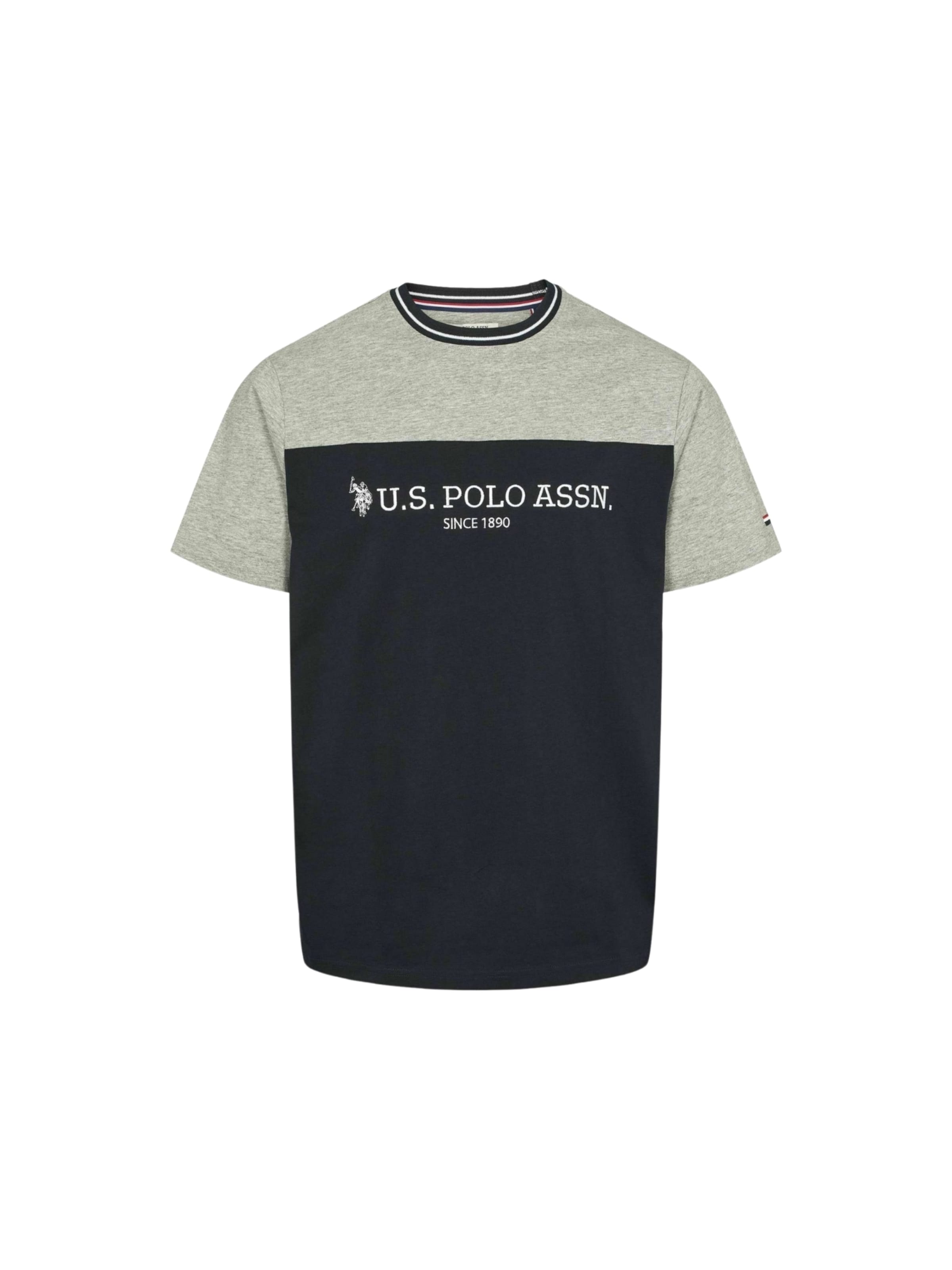 U.S. POLO ASSN. Klasický střih Košile ' USCarlo ' – šedá: přední strana