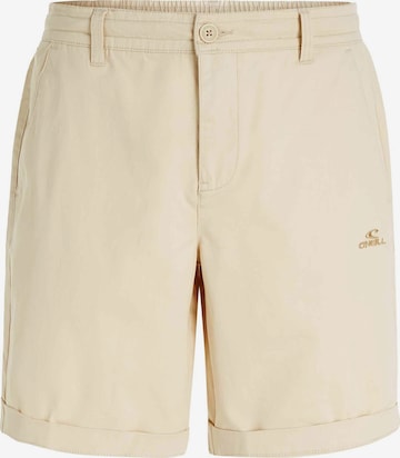 Loosefit Pantaloni chino 'Essentials' di O'NEILL in beige: frontale
