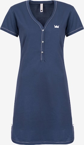 Doctor nap Nachthemd 'Doctor Nap' in Blau: Vorderseite