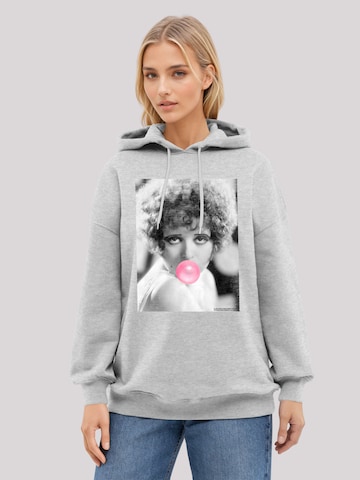 F4NT4STIC Sweatshirt in Grijs: voorkant