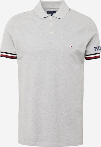 T-Shirt TOMMY HILFIGER en gris : devant