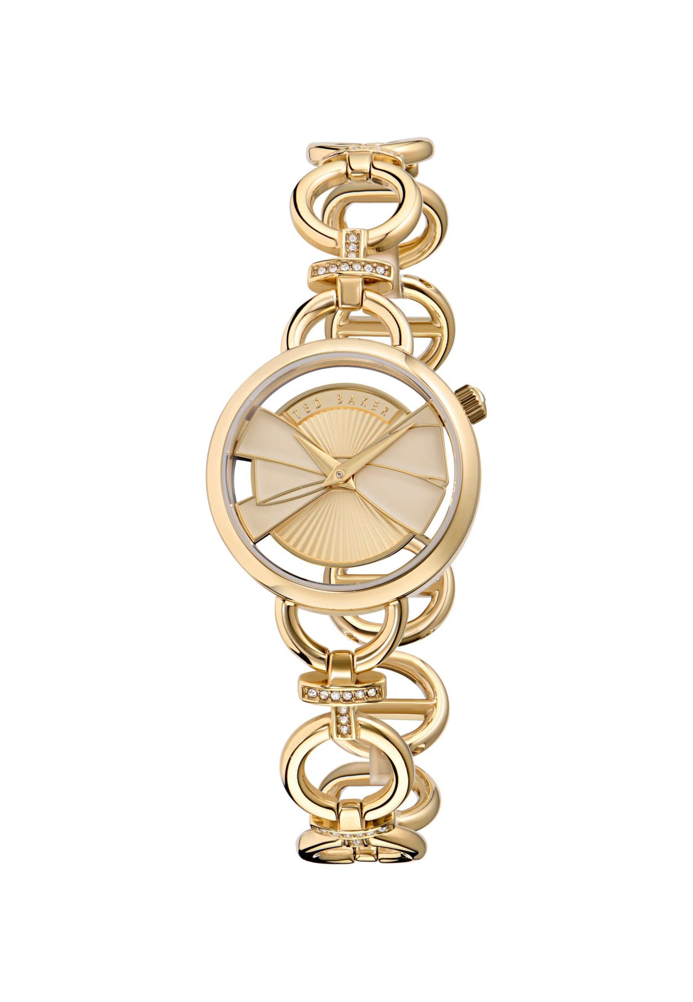 Ted Baker Analog Watch ' LILABEL ' in Gold: front