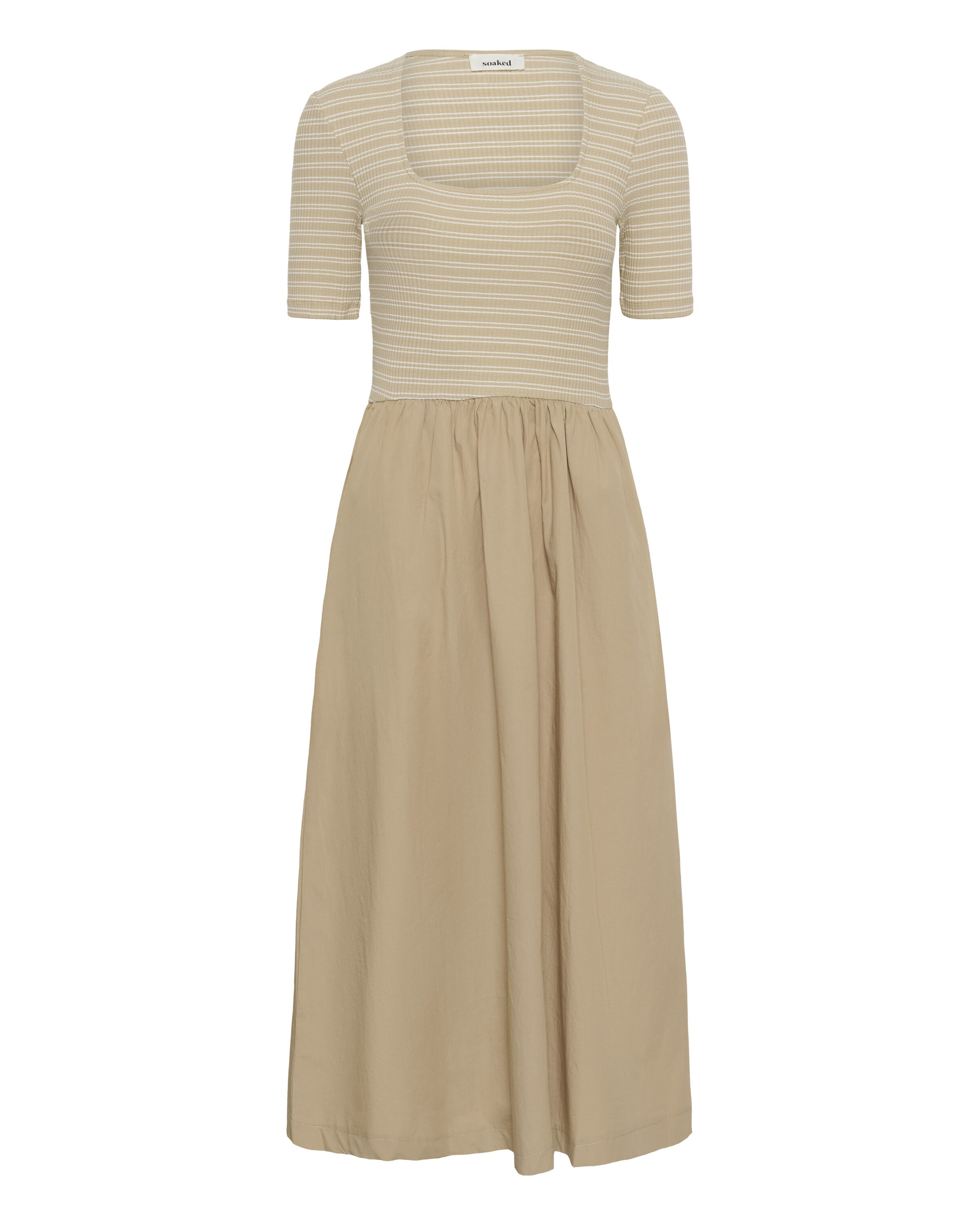 SOAKED IN LUXURY Dress 'SLSimone' in Beige: front