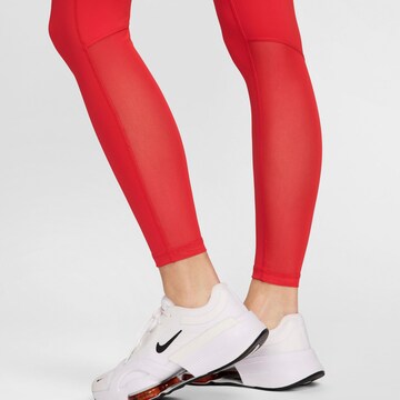 NIKE Skinny Workout Pants 'Pro 365' in Red