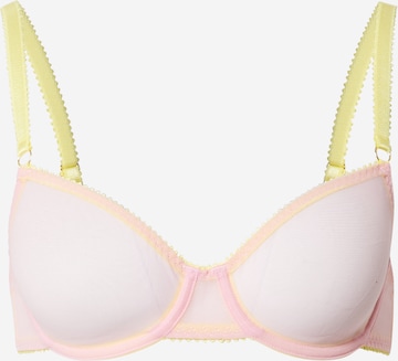 Dora Larsen T-shirt Bra 'ABBIE' in Yellow: front