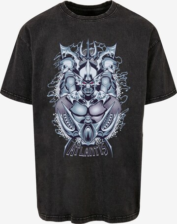 T-Shirt 'Aquaman - Ocean Master Crest' ABSOLUTE CULT en noir : devant