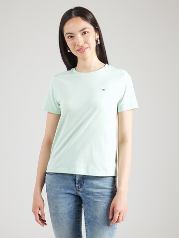 GANT Футболка в Зеленый: спереди