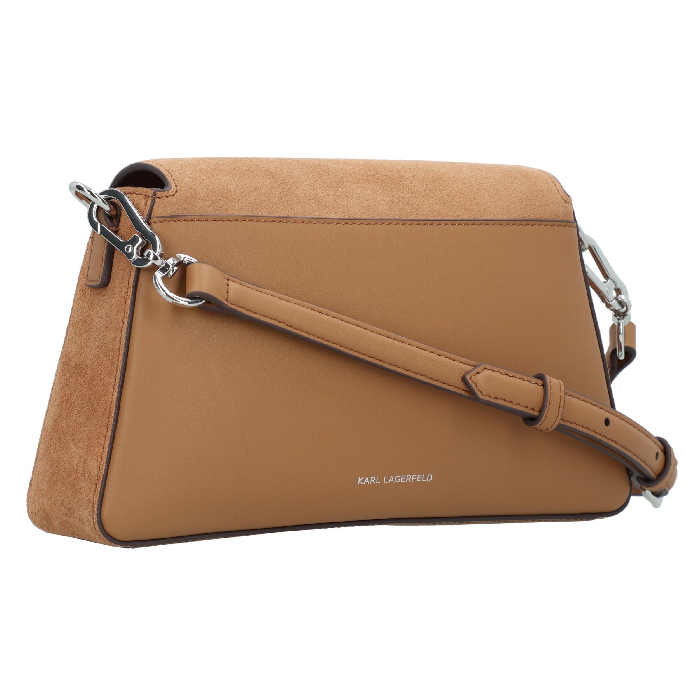 Karl Lagerfeld Crossbody bag 'Behind the Seams' in Brown