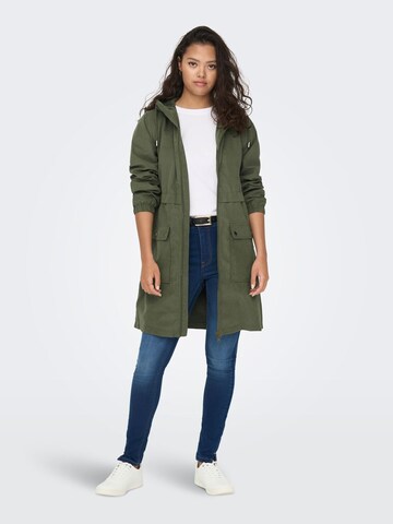 JDY Between-Seasons Coat 'Otus' in Green