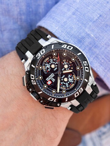 Montre à affichage analogique 'Chronograph Chrono Bike' FESTINA en noir