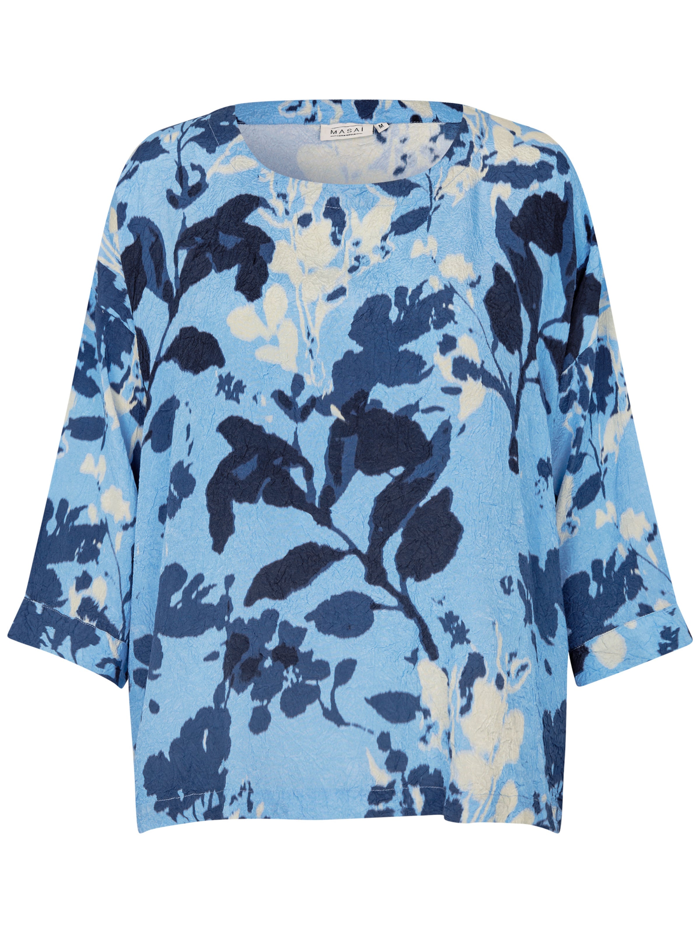 Masai Shirt 'MaBecca' in Blauw: voorkant
