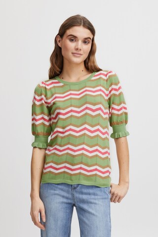 Fransa Sweater 'Florian' in Mixed colors: front