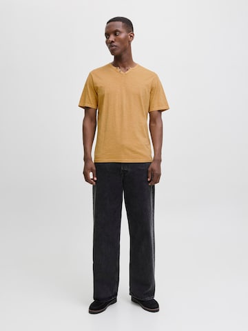 JACK & JONES Regular fit Shirt 'JJESPLIT' in Geel