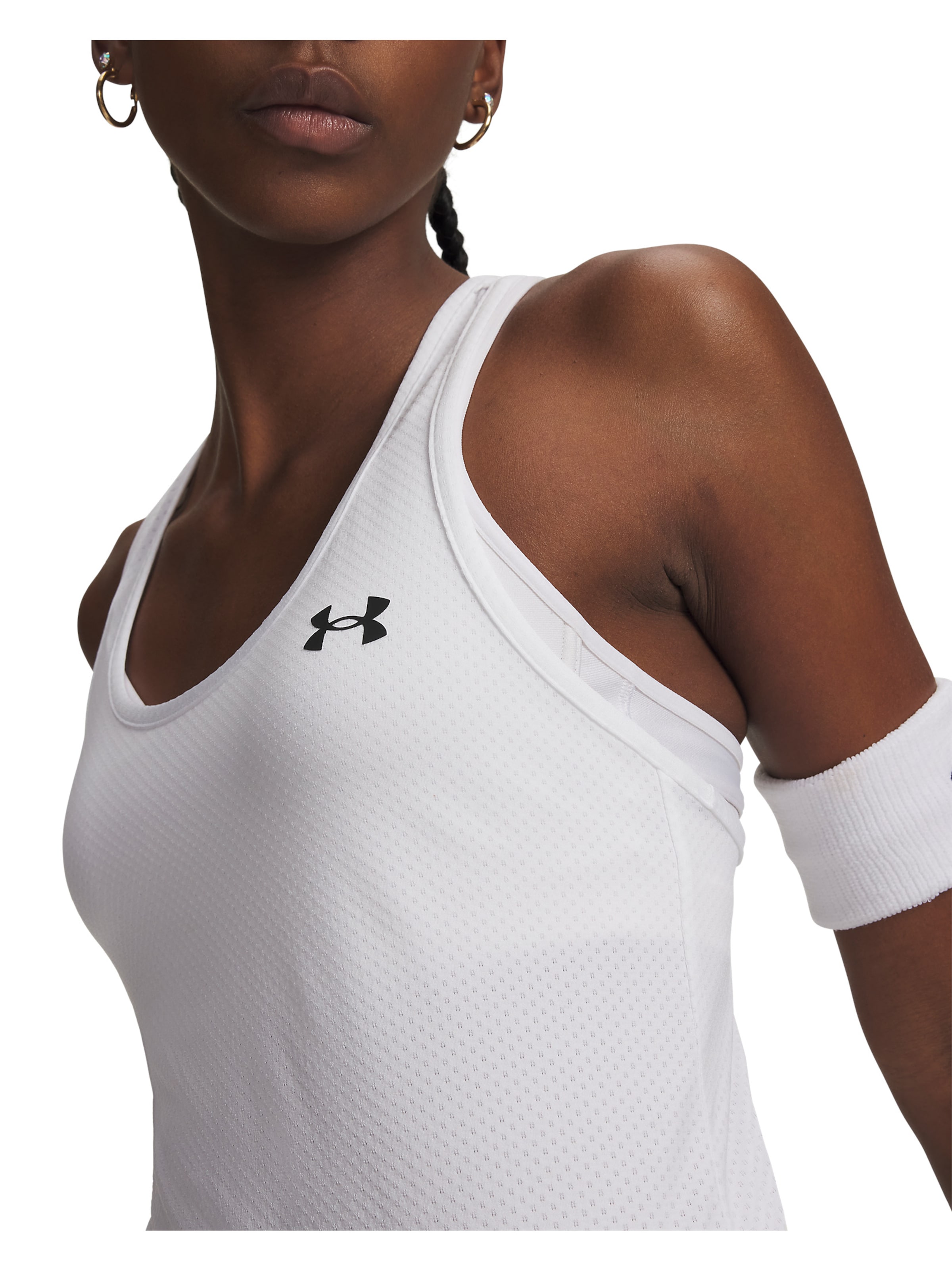 UNDER ARMOUR Sports top in White