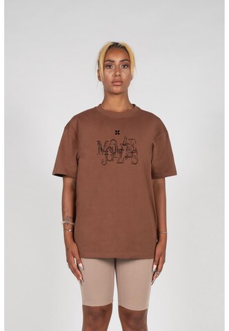 Maglia extra large di MJ Gonzales in marrone