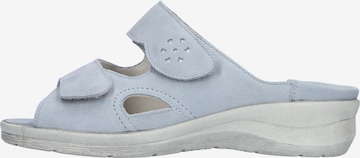 WALDLÄUFER Mules in Blue: front