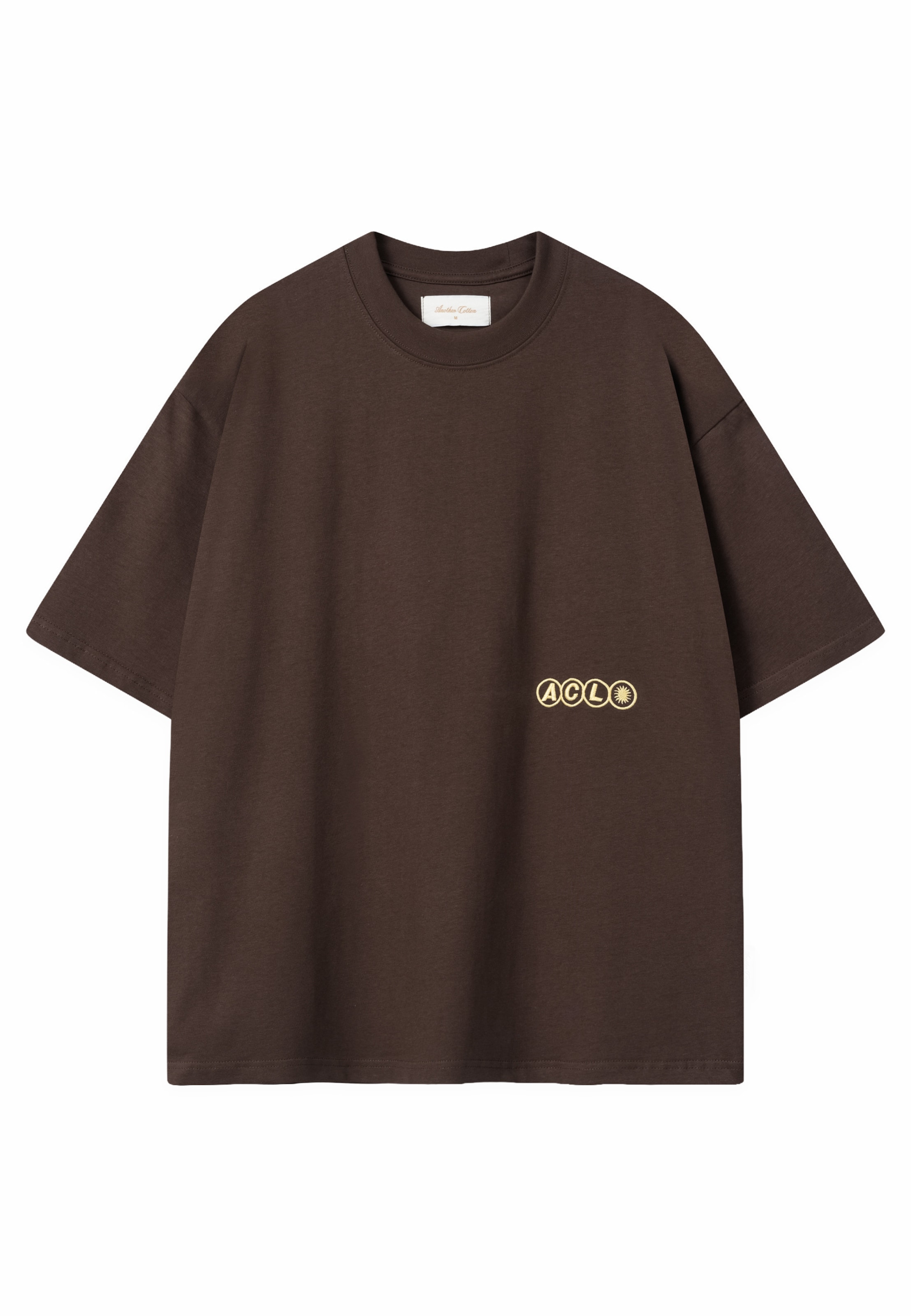 Maglietta 'Del Sol ' di Another Cotton Lab in marrone: frontale