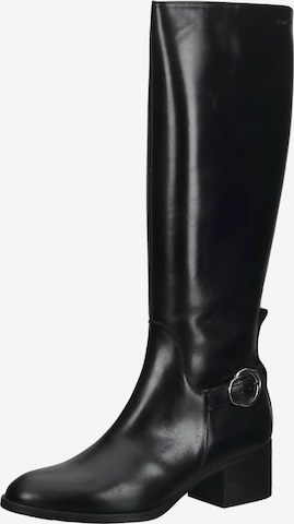 Wonders Boots in Black: front