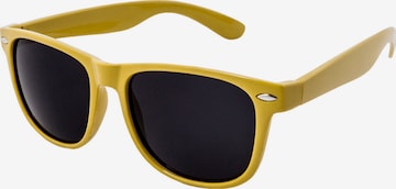 Lunettes de soleil 'Nerd Sonnenbrillen' VEYREY en jaune : devant
